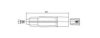VW 00A035255 Plug, spark plug